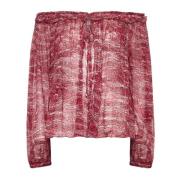 Rode Top voor Vrouwen Isabel Marant Étoile , Red , Dames