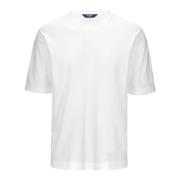 Witte T-shirt en Polo Mod. Combe K-Way , White , Heren