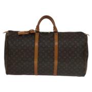 Pre-owned Canvas louis-vuitton-bags Louis Vuitton Vintage , Brown , Da...