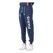 Blauwe Sportieve Broek Paris Saint-Germain Nike , Blue , Heren