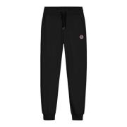 Zwarte Sweatpants Model 8254R Colmar , Black , Heren