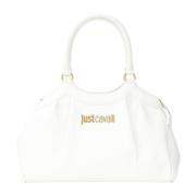 Witte Shopper Handtas Just Cavalli , White , Dames