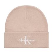 Geborduurde Logo Beige Katoenen Pet Calvin Klein Jeans , Pink , Dames