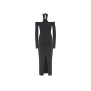 Viscose jurken en jumpsuits Akep , Black , Dames