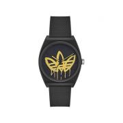 Tijdloos en stijlvol horloge Adidas , Black , Unisex