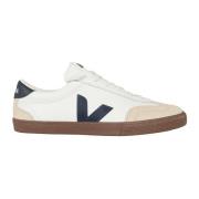 Witte Leren Suède Sneakers Veja , Multicolor , Heren