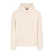 Jacquard Lettering Sweaters Beige Emporio Armani , Beige , Heren