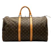 Pre-owned Canvas louis-vuitton-bags Louis Vuitton Vintage , Brown , Da...