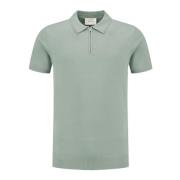 Halfzip Polo Heren Lichtgroen Pure Path , Green , Heren