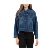 Denim jas voor weekenduitjes Weekend , Blue , Dames