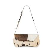 Chique leren clutch Gestuz , Beige , Dames