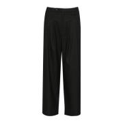 Zwarte ballonbroek met hoge taille Gestuz , Black , Dames