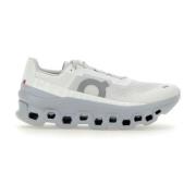 Ademende witte stoffen sneakers Cloudmonster On Running , White , Here...