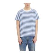 Gestreept Genova T-shirt Our Legacy , Blue , Heren