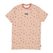 Center Vee Print Tee Jurk Vans , Pink , Dames