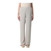 Beige Broek Emporio Armani , Beige , Dames