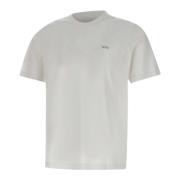 Luxe Wit T-shirt met Ronde Hals Paul & Shark , White , Heren