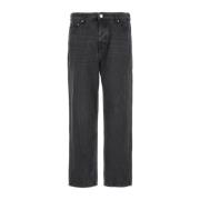 Grijze Tapered Fit Jeans Ami Paris , Gray , Heren