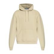 Beige Hoodie voor Mannen Burberry , Beige , Heren