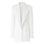 Witte bovenkleding blazer chique laagjes Genny , White , Dames