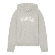 Hoodies Originele Stijl Guess , Gray , Heren