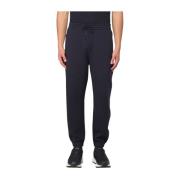 Blauwe Stijlvolle Broek Emporio Armani , Blue , Heren