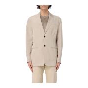 Beige Herenjassen Emporio Armani , Beige , Heren