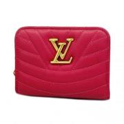 Pre-owned Leather wallets Louis Vuitton Vintage , Pink , Dames