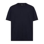 T-shirt met ronde hals Theory , Blue , Heren