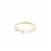 Gouden armband met CD-handtekening Dior , Yellow , Dames