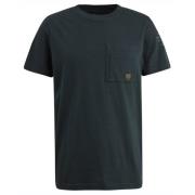 Korte Mouw R-hals Play T-shirt PME Legend , Blue , Heren