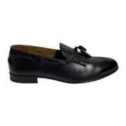 Zwarte leren loafers met kwastjes Marechiaro 1962 , Black , Heren