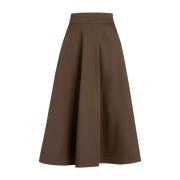 Bruine Katoenen Rok Stijlvol Ontwerp Patou , Brown , Dames