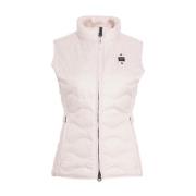 Roze Gewatteerd Vest Dames Gilet Blauer , Pink , Dames