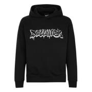 Katoenen hoodies voor mannen Disclaimer , Black , Heren