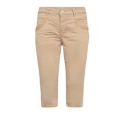 Klassieke Treasure Pant in Savannah Tan MOS Mosh , Beige , Dames