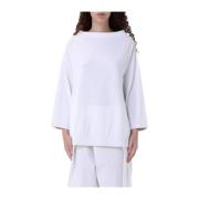 Witte Sweater Collectie Liviana Conti , White , Dames