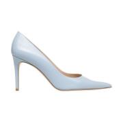 Blauwe Leren Pumps 'Power' Stuart Weitzman , Blue , Dames