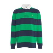 Blauwe Polo met Lange Mouwen Classic Fit Polo Ralph Lauren , Multicolo...