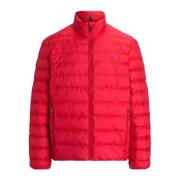 Rode gewatteerde jas Ralph Lauren , Red , Heren