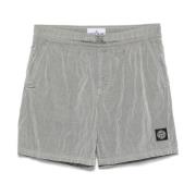 Grijze Casual Shorts Stone Island , Gray , Heren