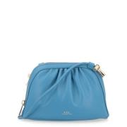 Ninon Kleine Portemonnee Tas A.p.c. , Blue , Dames