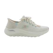 Beige Damesschoenen Skechers , Beige , Dames