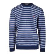 Wolmix Cashmere Trui U.s. Polo Assn. , Blue , Heren