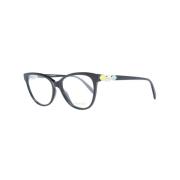 Stijlvolle Cat Eye Optische Frames Emilio Pucci , Black , Dames