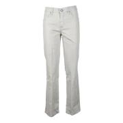 Denim Stretch Broek Guess , Gray , Dames