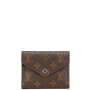 Pre-owned Canvas wallets Louis Vuitton Vintage , Brown , Dames