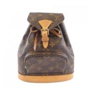 Pre-owned Canvas backpacks Louis Vuitton Vintage , Brown , Dames