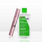 CeraVe Micellar Cleanser and Maybelline Sky High Mascara Duo for Norma...