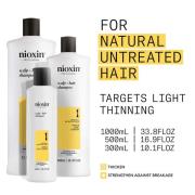 NIOXIN Scalp and Hair Thickening System 1 Shampoo for Natural Hair wit...